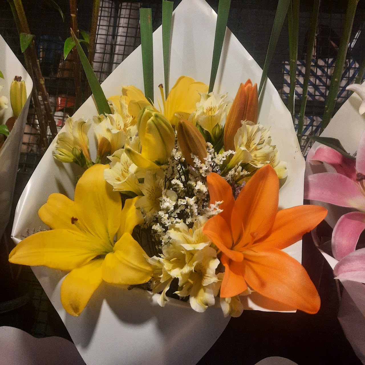 Arreglo floral artesanal